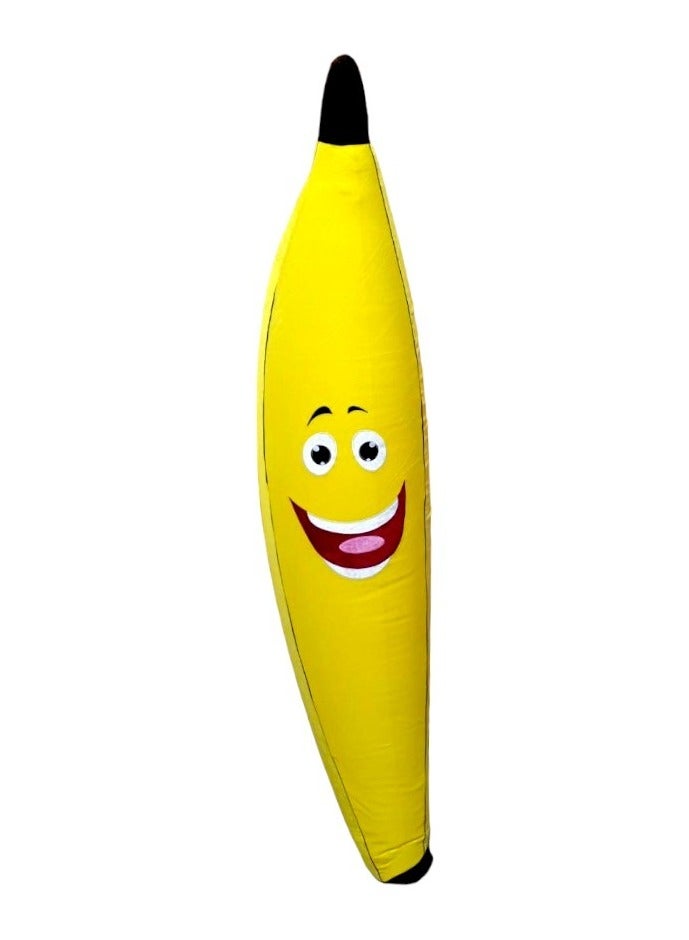 Toy Box Cute Banana Plush Pillow Fruit Stuffed Toy Soft Cushion Doll 1.90 M - Image 5