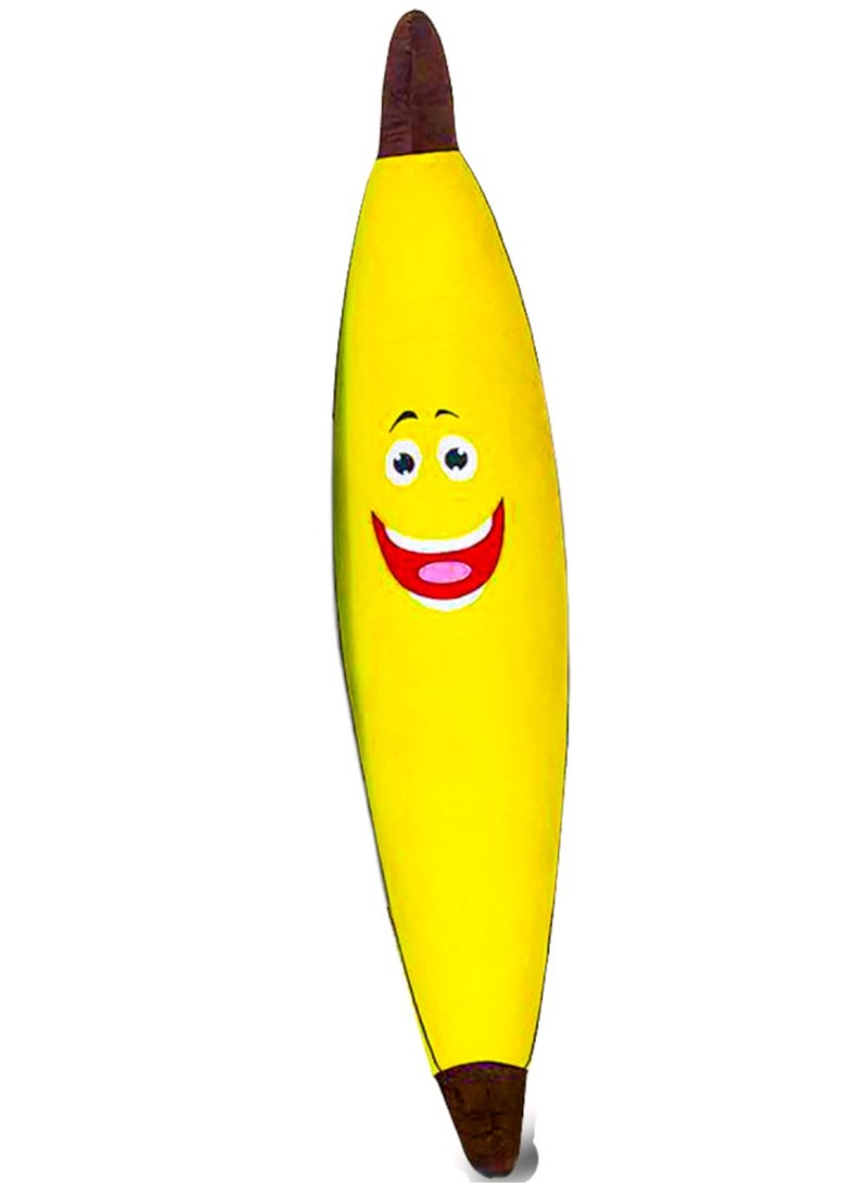 Toy Box Cute Banana Plush Pillow Fruit Stuffed Toy Soft Cushion Doll 1.90 M - Image 1