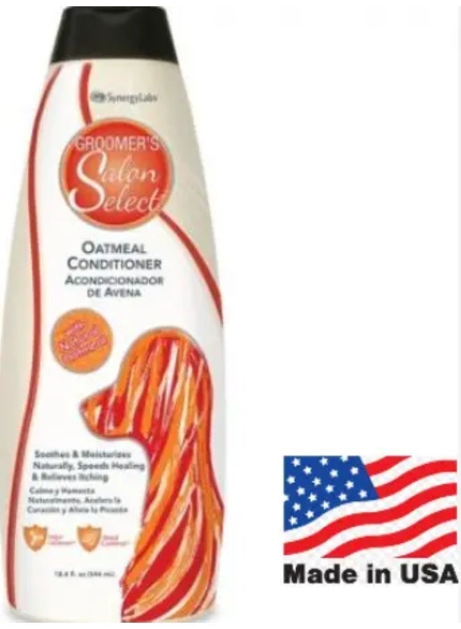 Synergylabs Groomers Salon Select Oatmeal Conditioner 544ml - Image 2