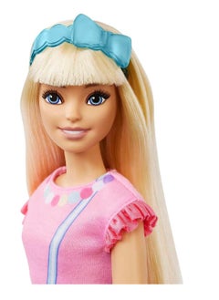 Barbie أول دمية باربي ماليبو ذات الشعر الأشقر مقاس 13.5 بوصة  - Image 3
