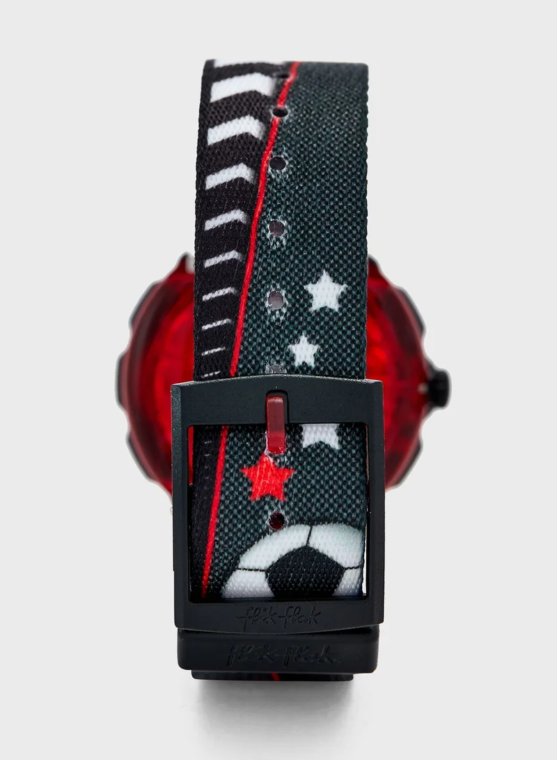 Flik Flak Kids Soccer Star Watch