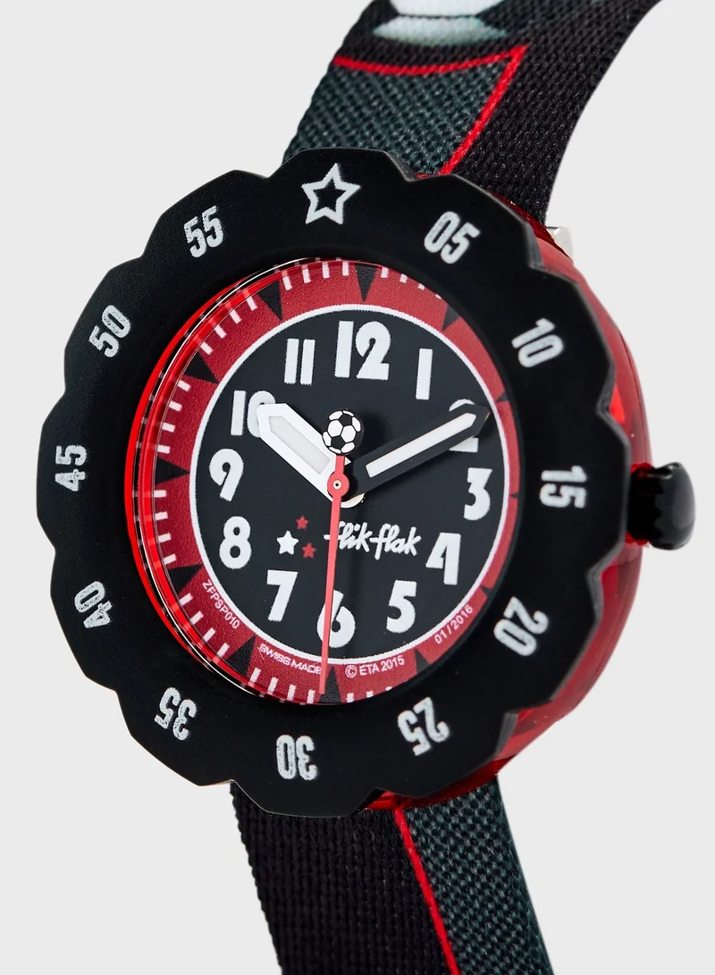 Flik Flak Kids Soccer Star Watch