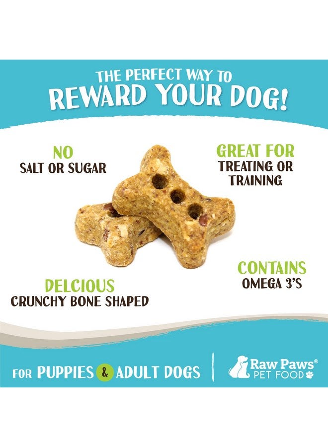 Raw Paws Mini Bones for Dogs - Sweet Potato & Honey Recipe, 10-oz - Made in USA Mini Dog Biscuits, Small Training Treats for Dogs - Wheat, Corn, Soy Free Crunchy Dog Treats, Mini Bones for Dogs - Image 2