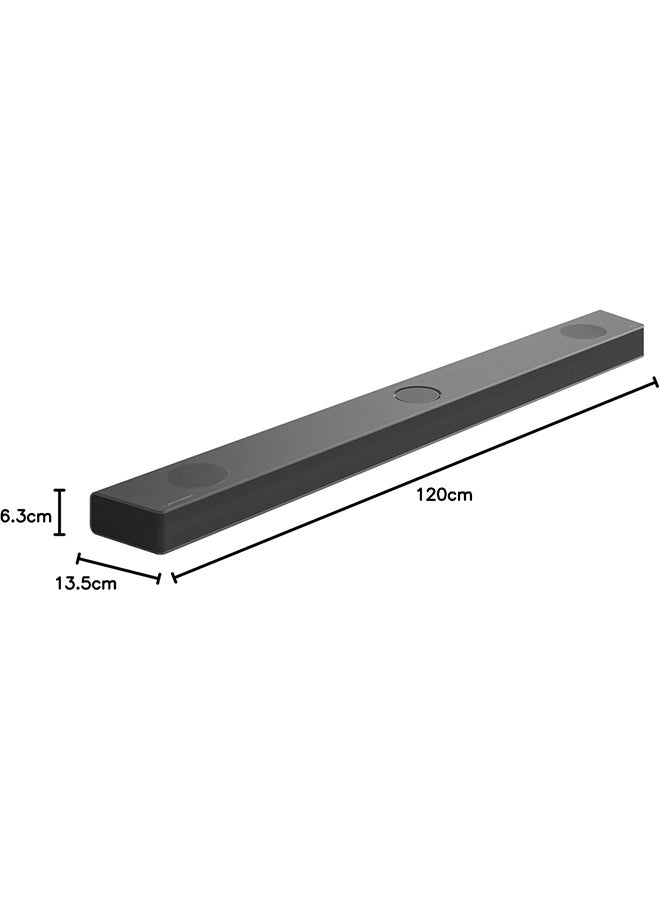 LG High Res Audio Sound Bar S95QR Black - Image 3