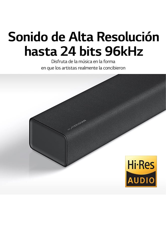 LG High Res Audio Sound Bar S95QR Black - Image 2