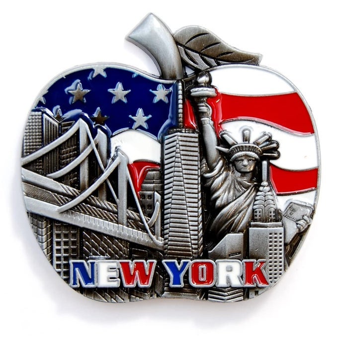COLOR MAY VARY STATUE OF LIBERTY EMPIRE STATE BUILDING NEW YORK SOUVENIR FRIDGE NY MAGNET NYC TEXI STATUE OF LIBERTY EMPIRE STATE BUILDING NYC MAGNET PACK 1