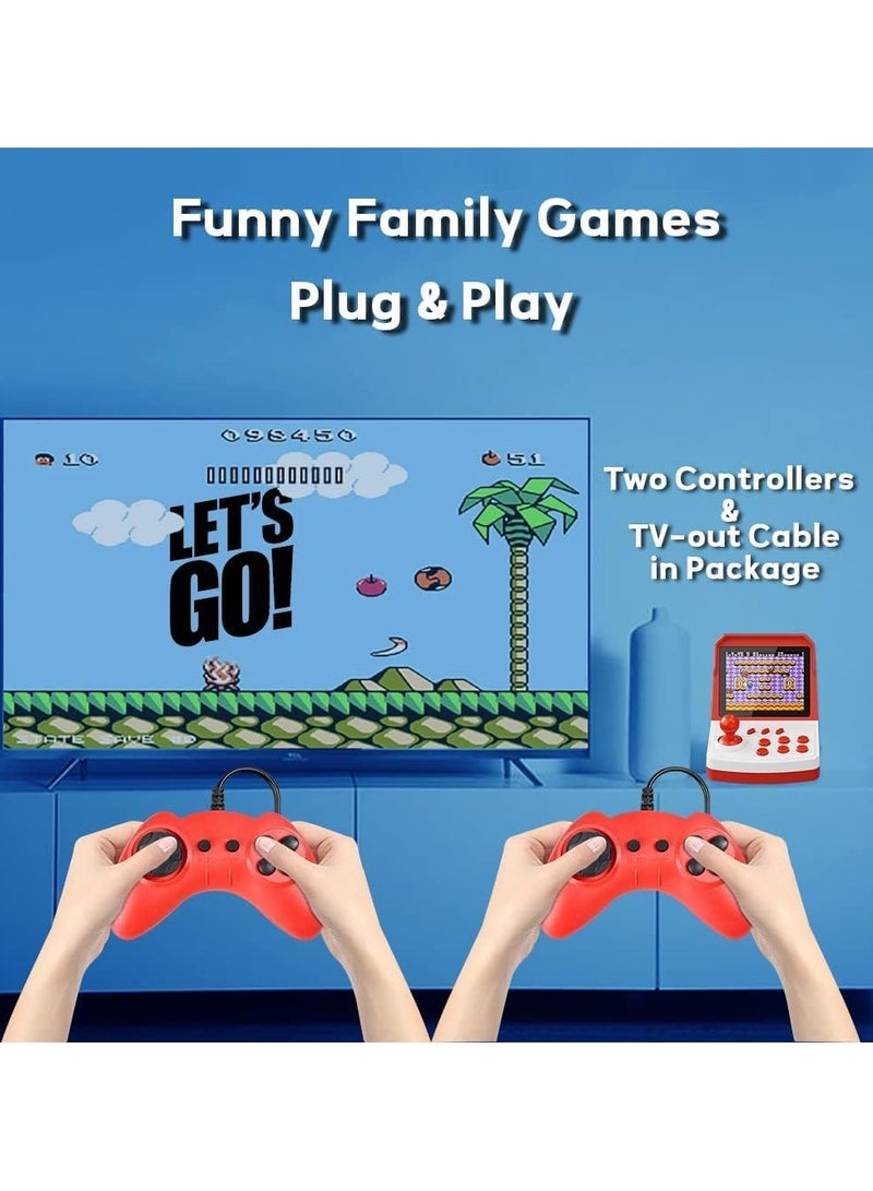 general Mini Handheld 3.5-inch Arcade Style SimulatorPortable Game ConsolePreloaded with Classic FC GamesBuilt-in Rechargeable Battery - Image 4