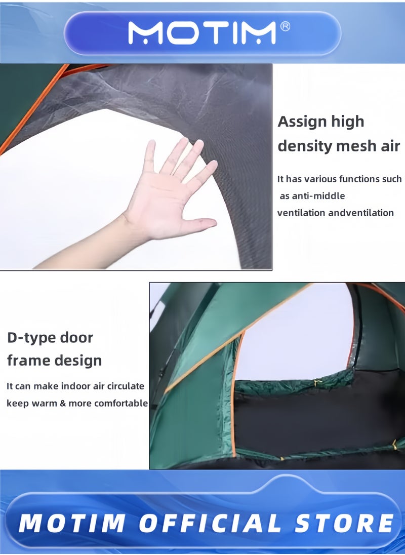 Camping Tent 3-4 Person Pop Up Tents Removable Instant Tent 2 Door Breathable Waterproof UV Protection for Family Outdoor Sports Travel Picnic with Carrying Bag - pzsku/Z699A60B6113F358A971EZ/45/_/1733309789/f37ad7a0-3f41-4d89-b791-de8c08f1efe9