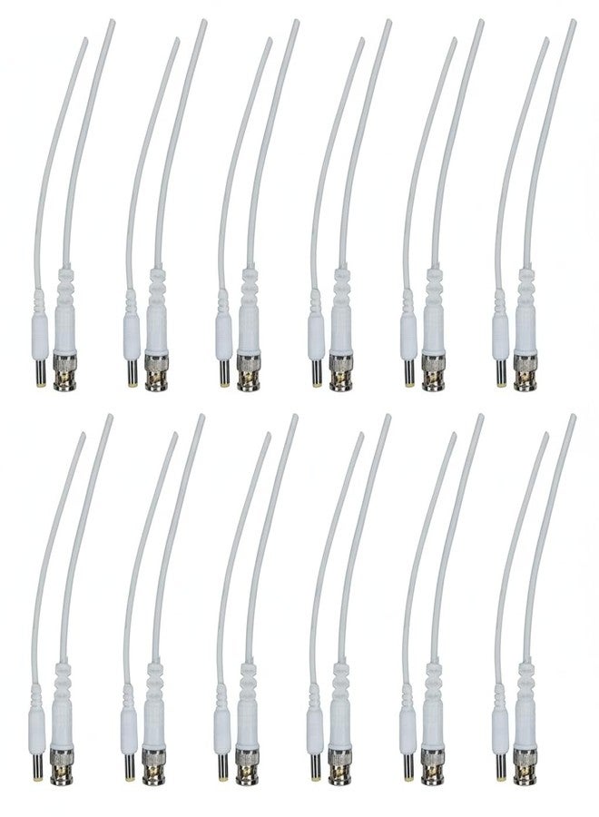EXCELLION™ BNC + DC Cable for CCTV Camera – 2 in 1 Video and Power Extension Wire for DVR, NVR, and Surveillance Setup (SET OF 12) - Image 2