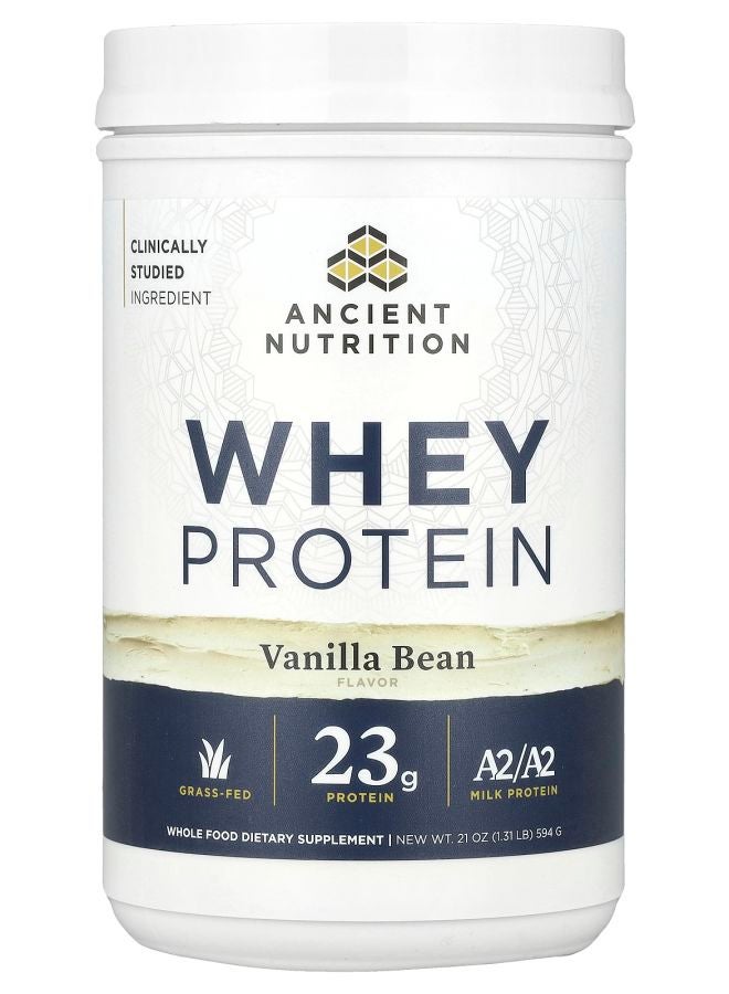Ancient Nutrition Whey Protein Vanilla Bean 1.31 lb (594 g)