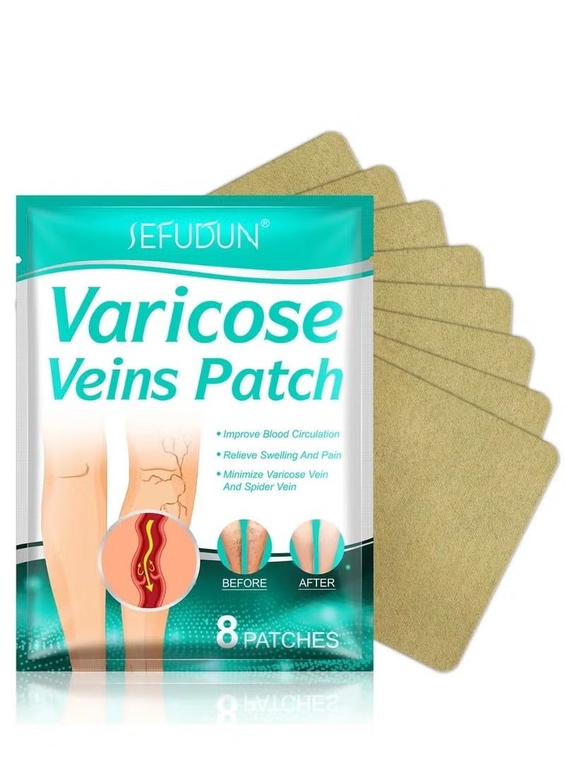Sefudun Chinese Herbal Varicose Veins patch for Treatment Leg Pain, Relief Leg Pain Varicose Veins Patch  - Image 1