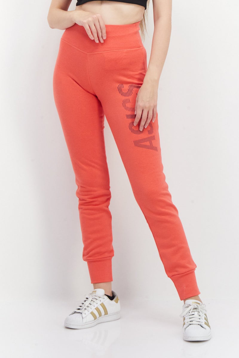 asics سروال رياضي نسائي مناسب للتدريب، أحمر - Image 1