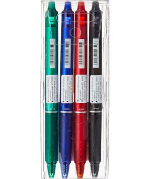 Pilot Frixion Ball Pen Clicker Set - 4 Colors - view 2