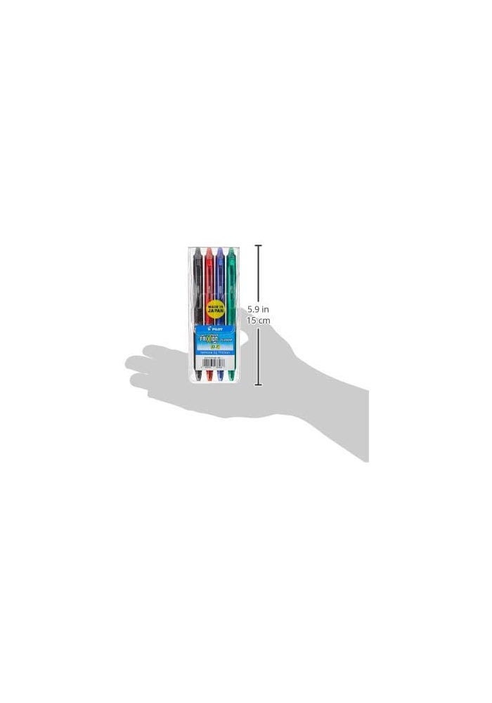 Pilot Frixion Ball Pen Clicker Set - 4 Colors - Image 4