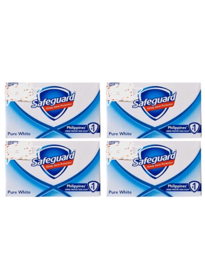 Safeguard Bar Soap Pure White 85g 4pcs