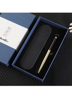 xozgdovg Sandalwood bookmark Gift Pen Set Creative Pen Flower Pear bookmark set 