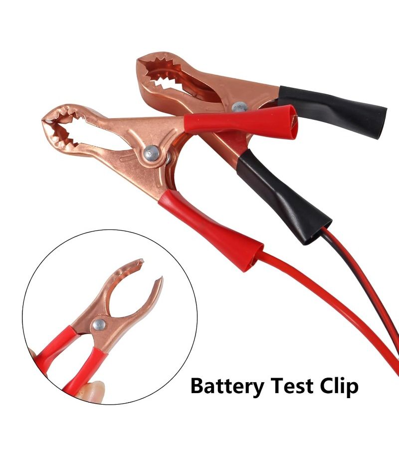 2 Pack 12V Car Battery Tester And Alternator Tester Battery Condition Alternator Charging Test LED Indication 12 Volt Auto Car Diagnostic Tool Without Battery B - Image 5