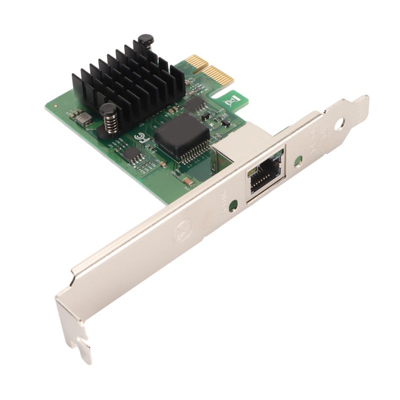 مُحول شبكة إيثرنت I226 T1 PCI E X1 من منفذ واحد 2.5 جيجابيت محول سيرفر إيثرنت جيجابيت قابل للتوصيل وال تشغيل - Image 5