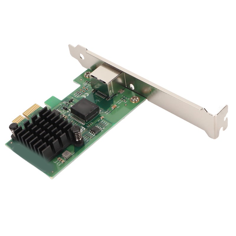 مُحول شبكة إيثرنت I226 T1 PCI E X1 من منفذ واحد 2.5 جيجابيت محول سيرفر إيثرنت جيجابيت قابل للتوصيل وال تشغيل - Image 1