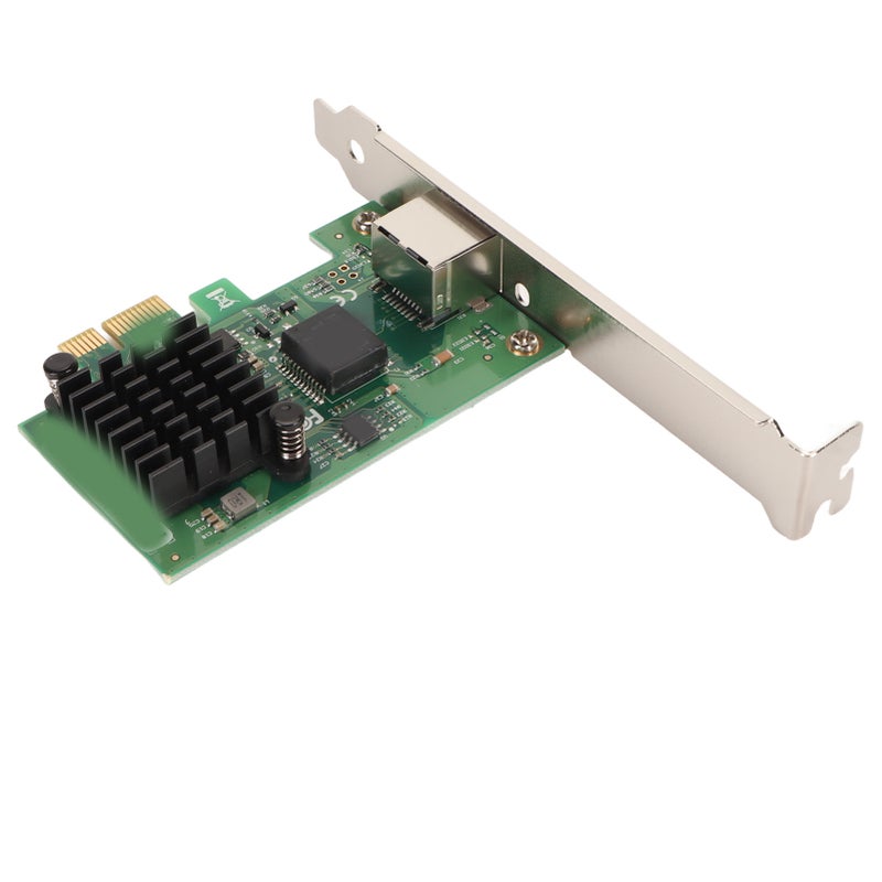 مُحول شبكة إيثرنت I226 T1 PCI E X1 من منفذ واحد 2.5 جيجابيت محول سيرفر إيثرنت جيجابيت قابل للتوصيل وال تشغيل - Image 3