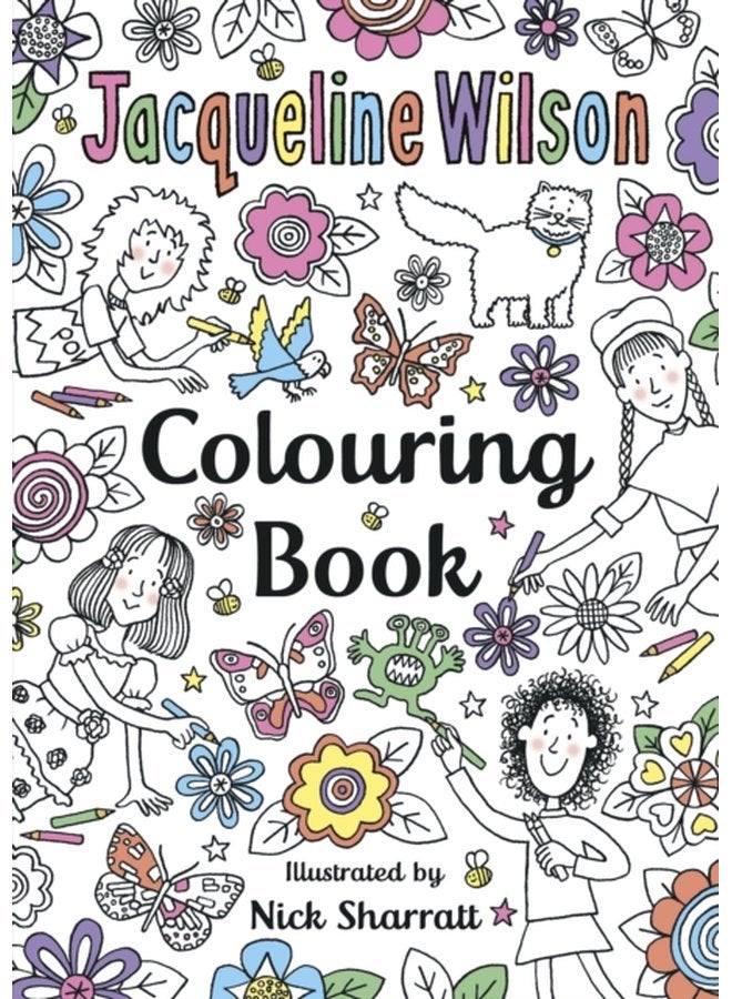 The Jacqueline Wilson Colouring Book - Paperback