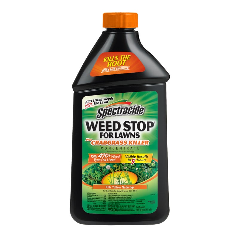 Spectracide Weed Stop For Lawns Plus Crabgrass Killer Concentrate, Weed Killer, 32 Ounces - Image 2