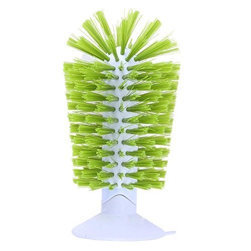 Raiyaraj Cleaning Brush for Glass Milk Bottle Tall Red Wine Glass Cup Milk Feeding Bottle - Image 2