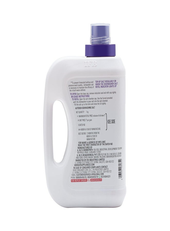 IFB Essentials Autodish - Dishwashing Salt, 1 kg - Image 2