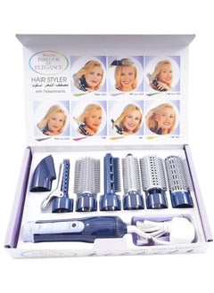 Tescom Tescom Tescom Hair Styler dryer with 7 attachments  - Image 2