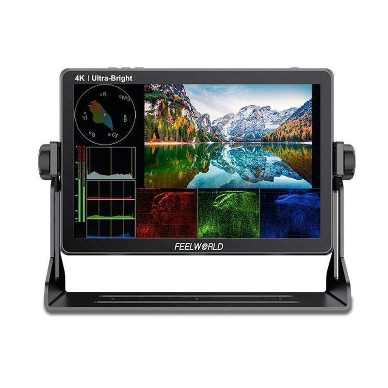 FEELWORLD LUT11 101 Inch Video MonitorUltra High Bright 2000nit Touch Screen DSLR Camera Field Monitor4K HDMI1920X1200 IPS Panel - Image 2