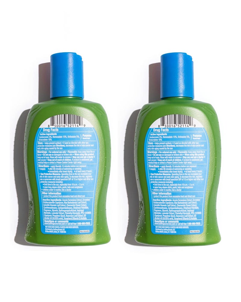 Bullfrog Quik Gel Sunscreen SPF 50 | Oxybenzone & Octinoxate Free | Broad Spectrum Moisturizing UVA/UVB, 5oz, 2 pack - Image 2
