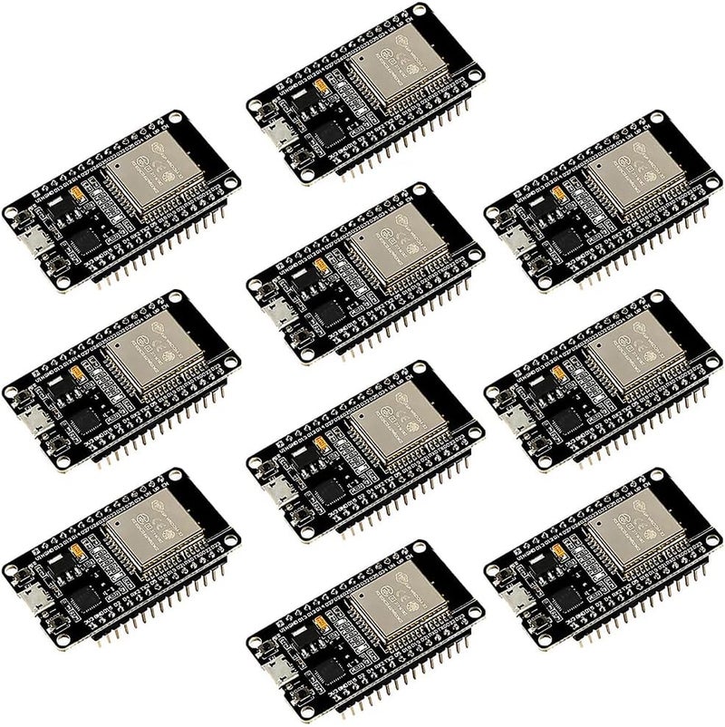 AiTrip 10PCS ESP32S ESP32 ESP-WROOM-32 Development Board 2.4GHz Dual-Core WiFi +Bluetooth 2 Function Microcontroller for Arduino - Image 1