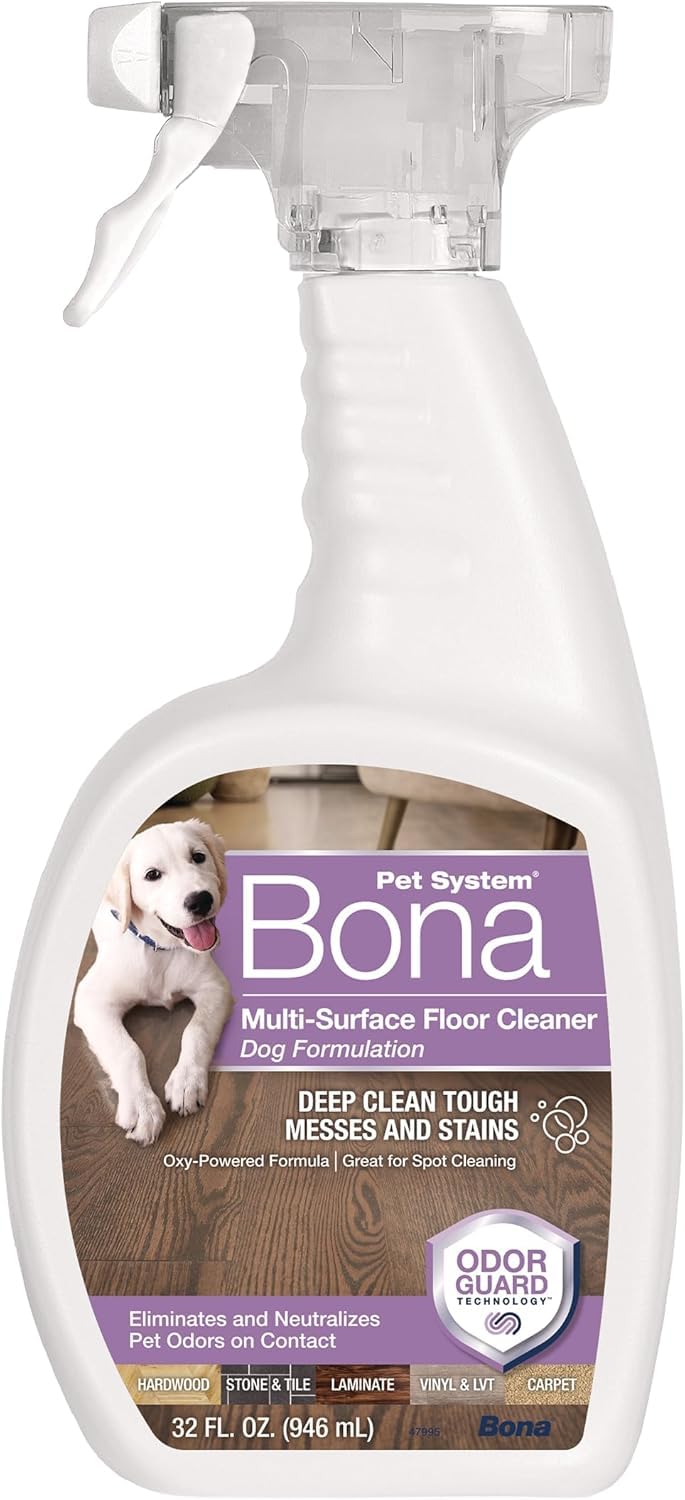Bona Pet Spray Odor Eliminator, Dog Formulation, 32 fl oz, Safe for Carpeted Areas and Multi-Surface Floors - Image 2