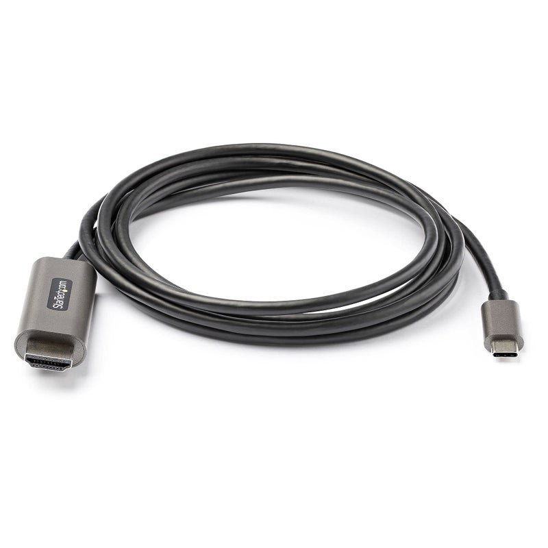 Startech.com StarTech.com 6ft (2m) USB C to HDMI Cable 4K 60Hz w/ HDR10 - Ultra HD USB Type-C to 4K HDMI 2.0b Video Adapter Cable - USB-C to HDMI HDR Monitor/Display Converter - DP 1.4 Alt Mode HBR3 (CDP2HDMM2MH)  - Image 4