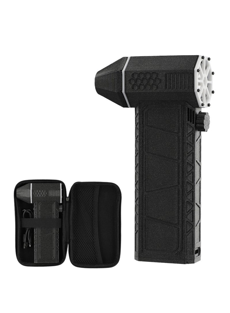 Relex Mini Blower, 130000RPM Air Blower Super, Stepless Speed Control Jet Dry Blower, Fast Charge Turbo Powered Mini Portable Blower, Mini Jet Blower for Cleaning, Camp - Image 1