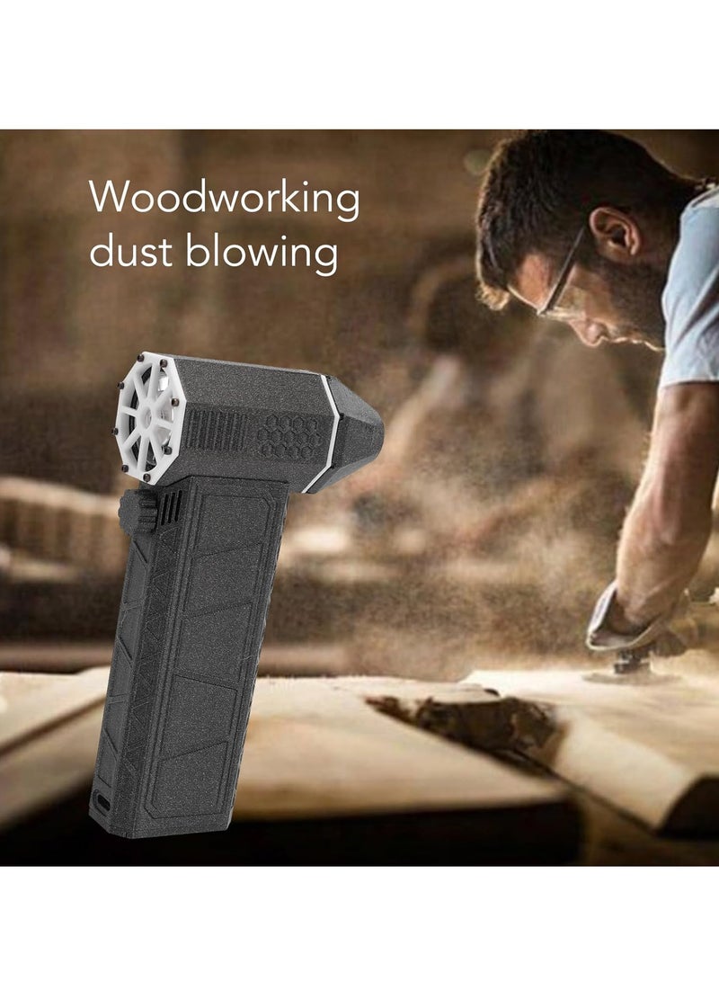 Relex Mini Blower, 130000RPM Air Blower Super, Stepless Speed Control Jet Dry Blower, Fast Charge Turbo Powered Mini Portable Blower, Mini Jet Blower for Cleaning, Camp - Image 4