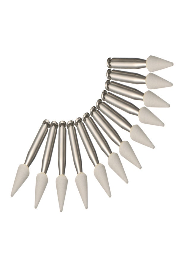 12Pcs/Pack Dental Polishing Stone Burs Dental High Speed Drills Teeth Care Dental Tool - Image 3