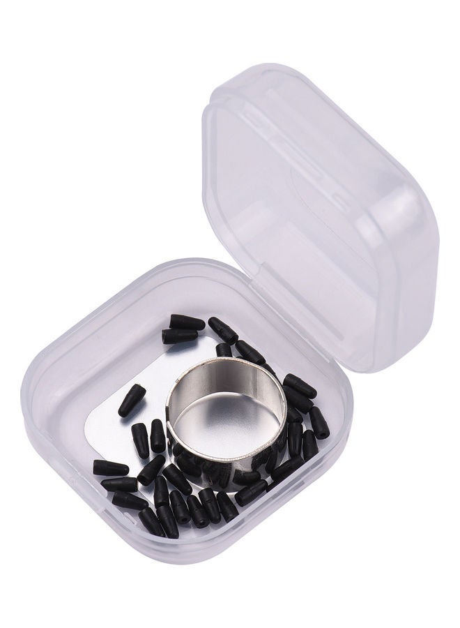 NIBEMINENT 30-Piece Replacement Pen Tips With Clip Black  - Image 2