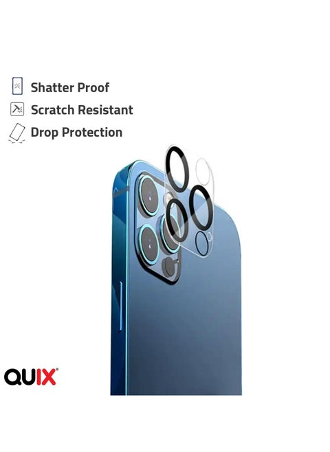 Camera Lens Protector for iPhone 15 pro/ 15 pro max Tempered glass with a durable and distinctive scratch-resistant metal frame - Protects the lens from damage and sudden shocks