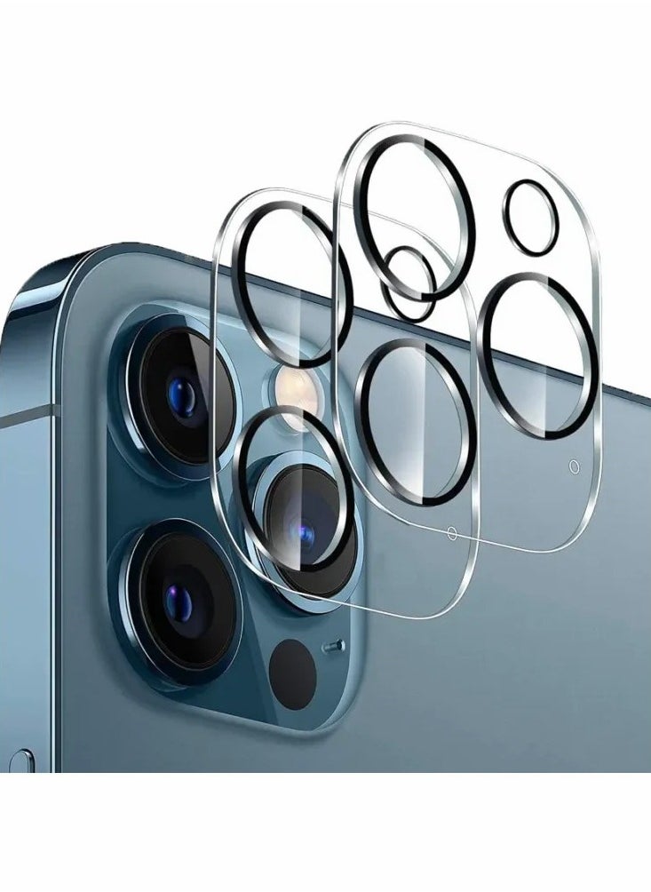 Camera Lens Protector for iPhone 15 pro/ 15 pro max Tempered glass with a durable and distinctive scratch-resistant metal frame - Protects the lens from damage and sudden shocks