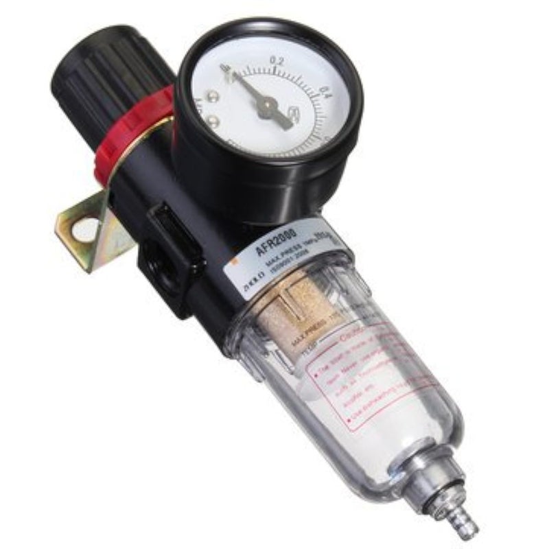 14 Inch Air Compressor 130PSI Regulator Moisture Water Trap Filter Regulator Separator Pressure - Image 1