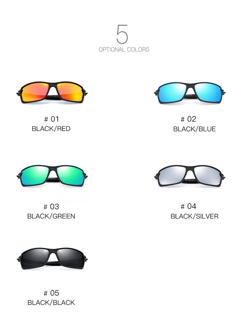 general Polarized sports sunglasses for men and women youth baseball cycling running glasses UV400 protection anti-ultraviolet sunglasses - Image 3