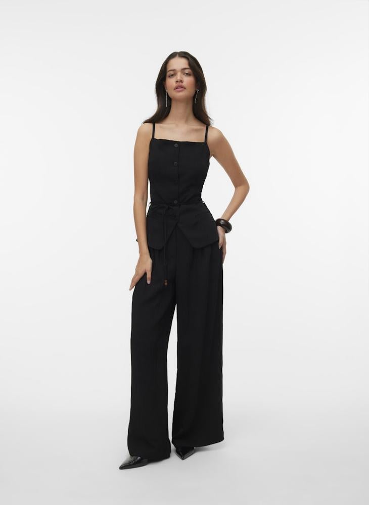 VERO MODA Casual Belted Waistcoat - Image 4
