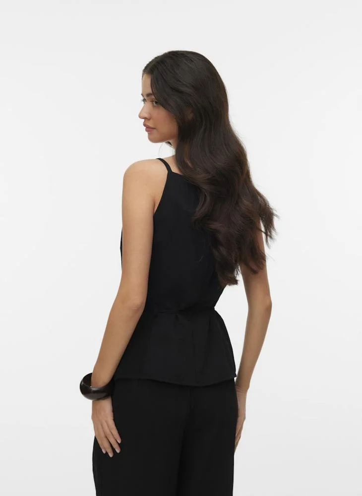 VERO MODA Casual Belted Waistcoat
