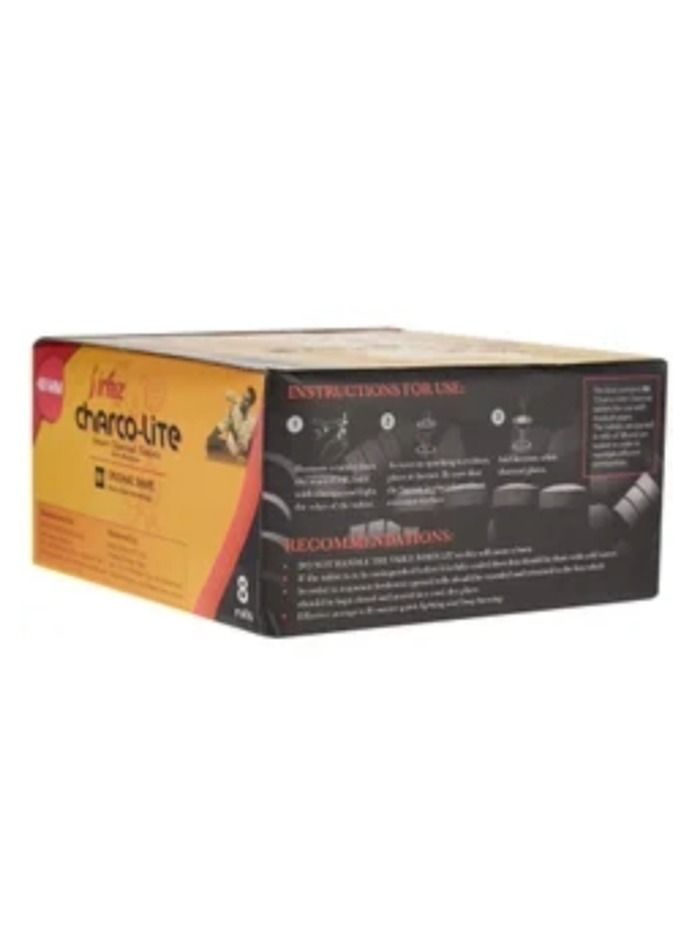 irfaz 80 Peice Bakhoor Charcoal Tablets Quick Ignite  Bakhoor Charcoal -40MM 80 Pieces (40mm) - Image 3