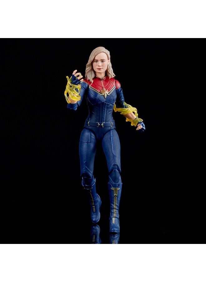 MARVEL - Marvel Legends Series Captain Marvel The Marvels 6Inch Collectible Action Figures Toys For Ages 4 And Up - Image 1