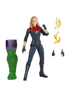 Marvel Legends Series Captain Marvel The Marvels 6Inch Collectible Action Figures Toys For Ages 4 And Up