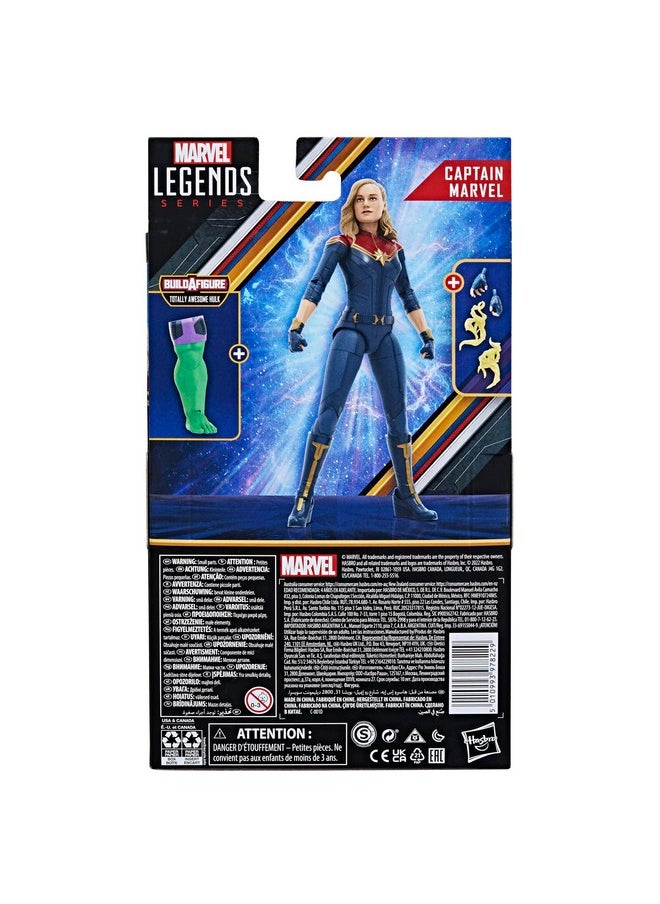 MARVEL - Marvel Legends Series Captain Marvel The Marvels 6Inch Collectible Action Figures Toys For Ages 4 And Up - Image 1