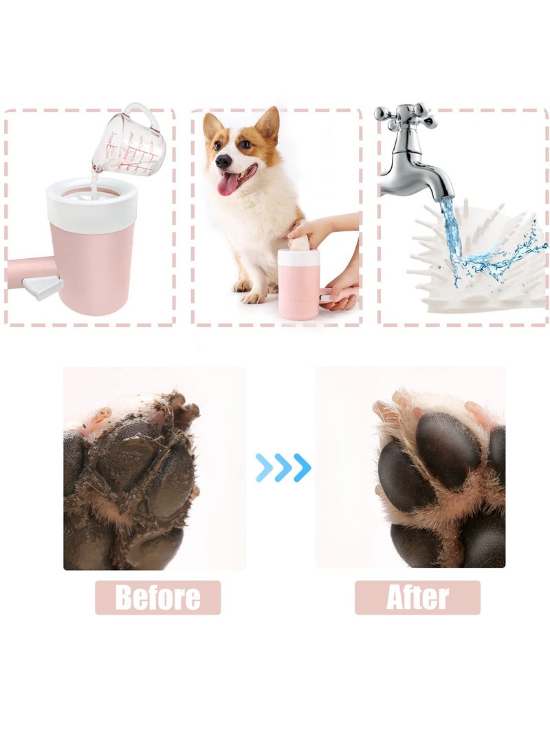 Portable 360° Rotating Dog and Cat Paw Cleaner Cup - Automatic Pet Paw Washing Solution for Easy and Effective Cleaning of Your Furry Friends' Paws. - Image 4