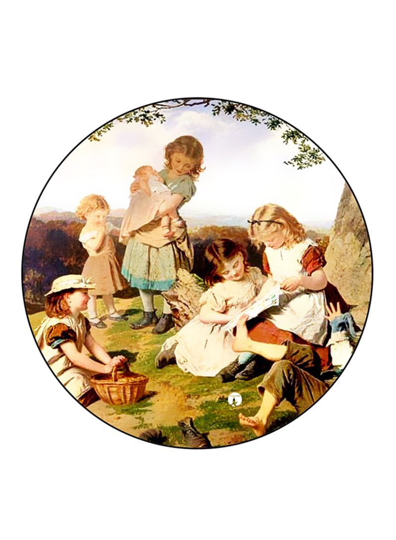 RKN Vintage Art Printed Fridge Magnet Multicolour - Image 2